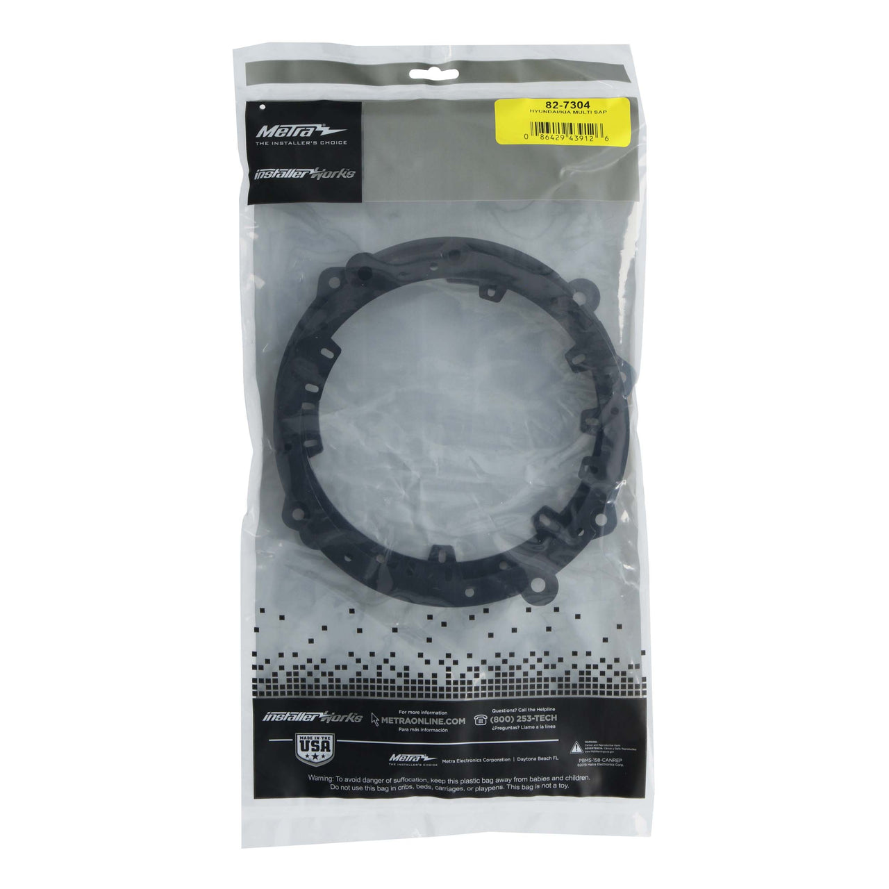 Metra 82-7304 Speaker Adapter Plates Compatible Fits Hyundai Accent 2018-2022 KIA 2005-UP