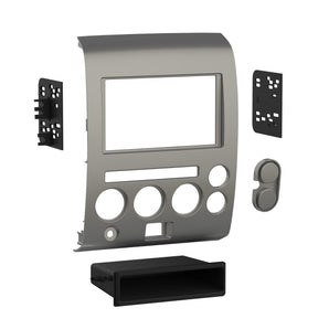 Metra 99-7606 Single/Double-DIN Car Stereo Dash Kit - Compatible Fits for Nissan Armada/Titan 2006-2007
