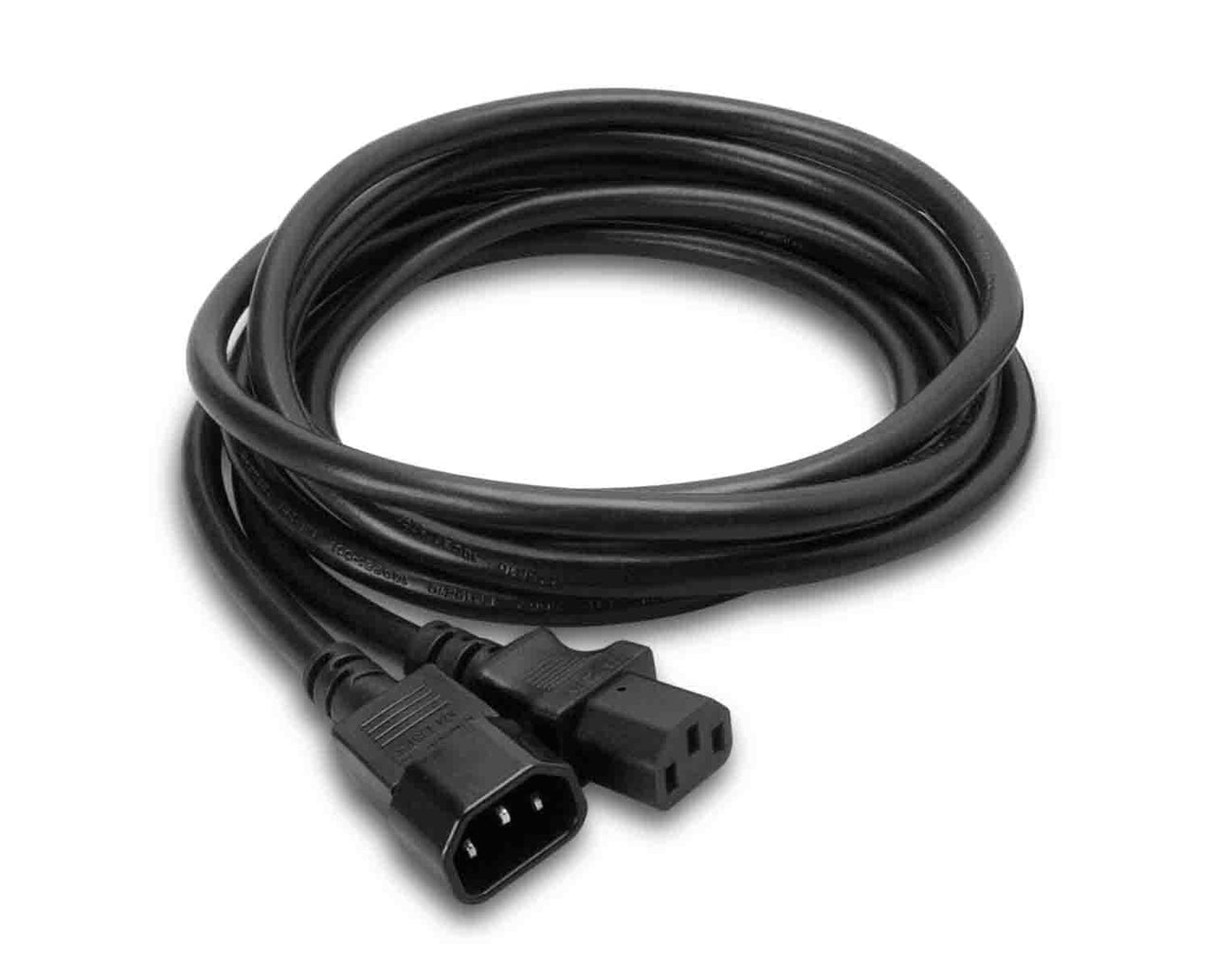 Hosa PWL-408, IEC C14 to C13 Power Extension Cord - 8 Feet