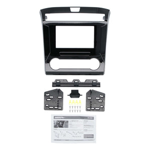 Metra 95-7297 DDIN Stereo Installation Kit - Compatible Fits for Hyundai Santa Cruz 2022-Up* (With Factory Manual Climate Con