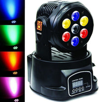 Thumbnail for 2 MR DJ LMH250 100W RGBW 7-LED Moving Head DJ Light