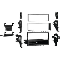 Thumbnail for 1 - 1989 - 2006 Honda(R)/Acura(R) Single-DIN Installation Multi Kit, Provides pocket with mounting of a DIN radio or an ISO DIN radio, Includes rear support bracket, 99-7898