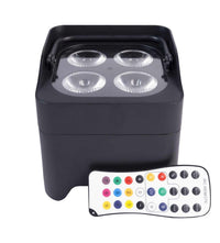 Thumbnail for Colorkey CKW-6024 MobilePar Mini Hex 4 Uplight Bundle with Carrying Case - 4-Pack