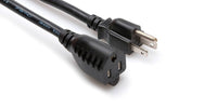 Thumbnail for Hosa PWX-415, NEMA 5-15R to NEMA 5-15P Power Extension Cord, 15 Feet