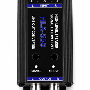 Absolute HLA550 2 Channel High Level to Low Converter Line Output w/ Ground Loop
