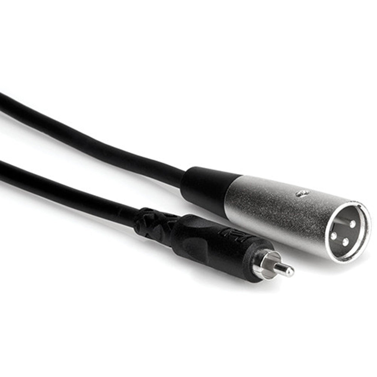 Hosa XRM-115, RCA Male to 3-Pin XLR Male Audio Cable Metal - 15'