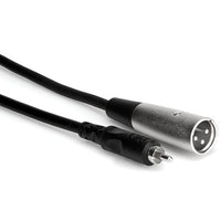 Thumbnail for Hosa XRM-115, RCA Male to 3-Pin XLR Male Audio Cable Metal - 15'