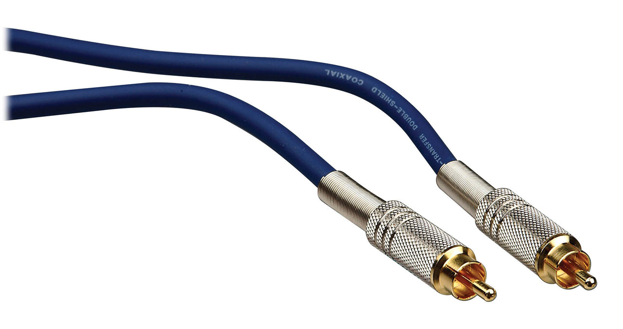 Hosa DRA-50, S/PDIF RCA Male to RCA Male Digital Cable - 2m, 3m, 4m, 6m