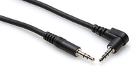 Thumbnail for Hosa CMM-1, Stereo Mini Male to Stereo Mini Angled Male Cable