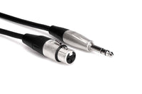 Thumbnail for Hosa HXS-003 Pro Balanced Interconnect Cable REAN XLR3F to 1/4 in TRS - 3 Feet