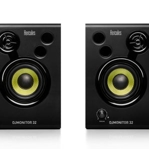 Hercules DJ MONITOR 32 High Quality Active Monitor Speakers