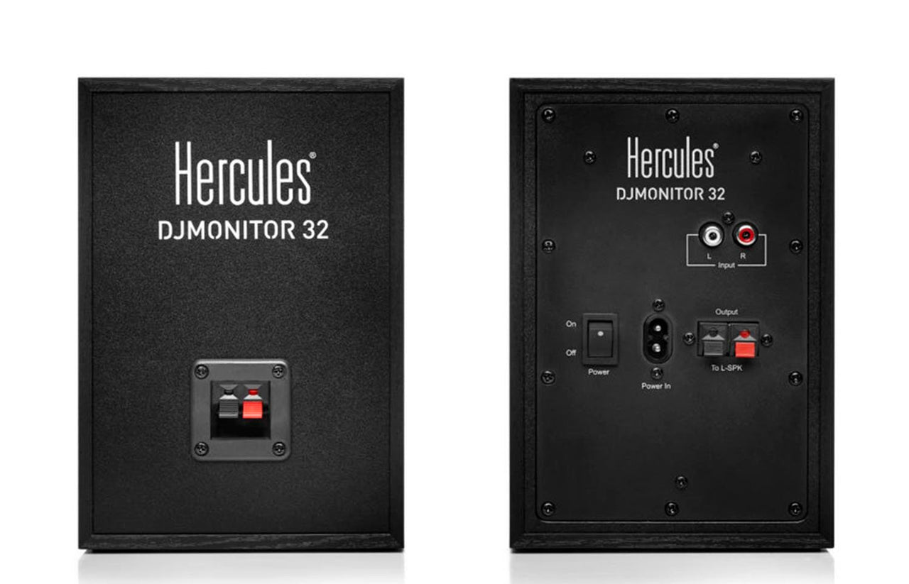 Hercules DJ MONITOR 32 High Quality Active Monitor Speakers