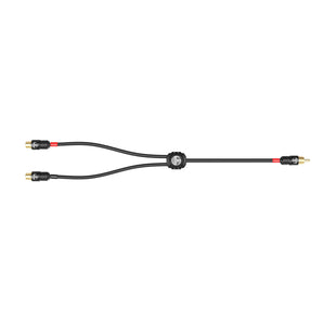 Tsunami TSX-Y2 2 Female To 1 Male Y Adapter RCA Cable