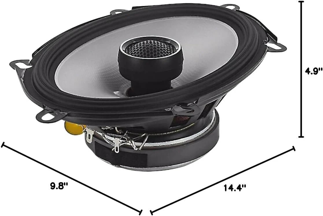 Front+Rear Alpine S 5x7" Speaker Replacement Kit Fit 2000-2009 Mercury Sable