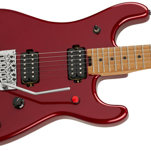 EVH	 5108300309 5150® Series Deluxe, Baked Maple Electric Guitar - Candy Apple Red Metallic