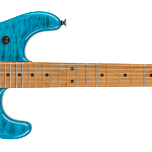 EVH	 5108310389 5150® Series Deluxe QM Electric Guitar - Baked Maple, Pacific Drift