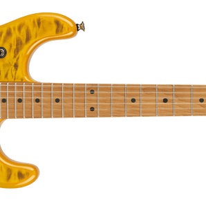 EVH	 5108310390 5150® Series Deluxe QM, Baked Maple Electric Guitar - Limeade Zest