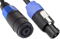 Thumbnail for MR DJ CSMSF100 100 Feet PRO PA DJ Speakon Male to Speakon Female Speaker Cable