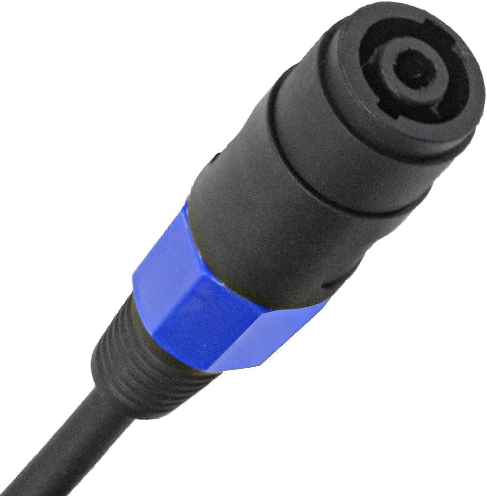 MR DJ CSMSF100 100 Feet PRO PA DJ Speakon Male to Speakon Female Speaker Cable