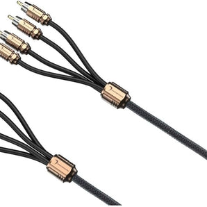 Diamond Audio HX410 10Ft Four Channel RCA Cable