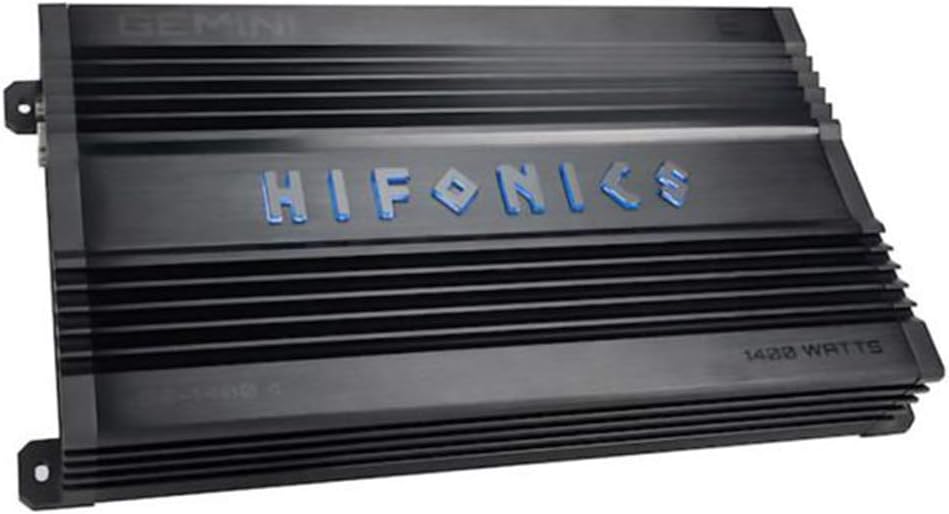 Hifonics GE-1400.4 1400 Watts Gemini Elite 4-Channel Amplifier