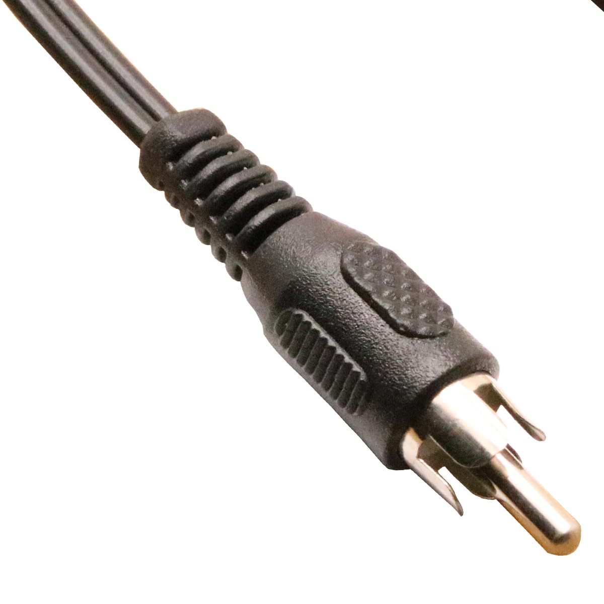 Absolute 2F1M RCA Interconnect Cable Wire Marine Car Amplifier Stereo Home Audio