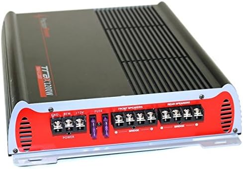Precision Power TRAX4.1200D 1200W 2-ohm Stable 4-Channel Class-D Amplifier
