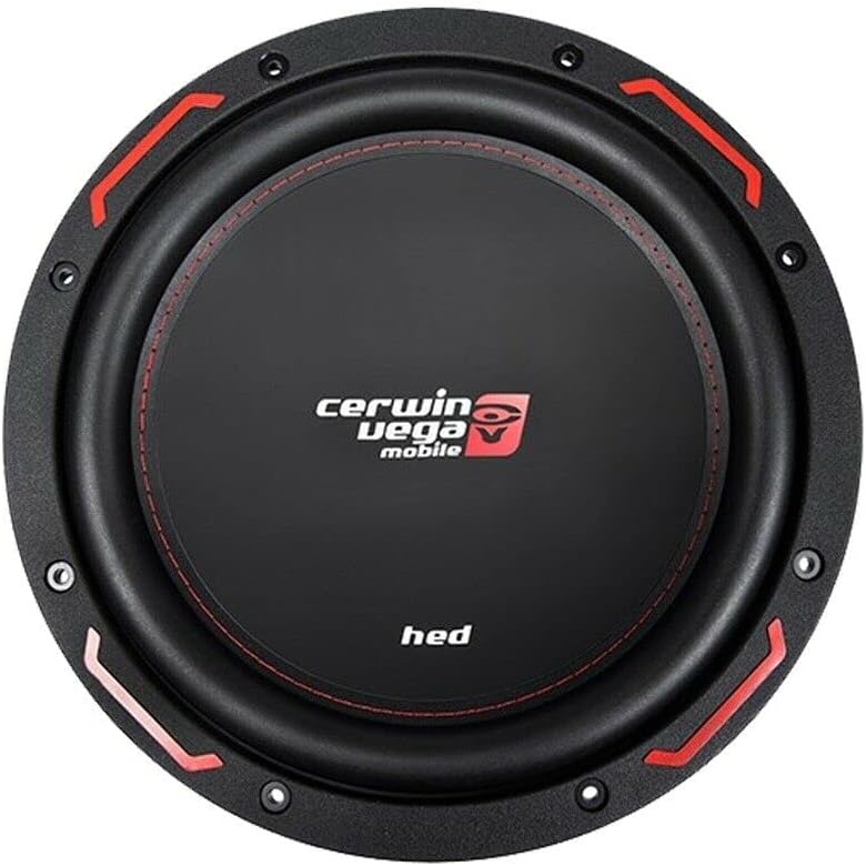 2 Cerwin Vega H7104S HED Series 10" SVC Subwoofer (4Ω)