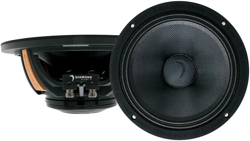 Diamond Audio MSMB84NEO MSNEO 8" 4Ω Motorsport High Power Mid Bass Speakers