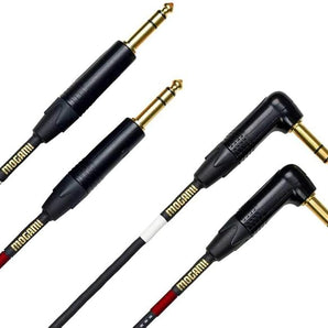 Mogami GOLD-KEY-S-20R Unbalanced Stereo Keyboard Instrument Cable - 20 foot