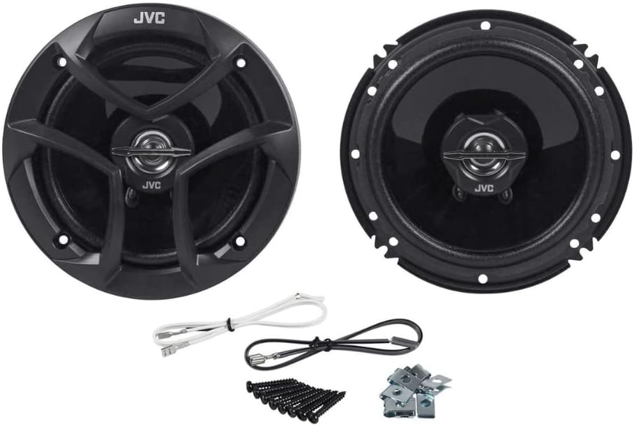 Speaker Adapter for 98-13 Harley Davidson Touring Model + JVC 6.5" Speakers 300W