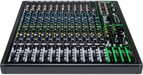 Mackie ProFX16v3 16-Channel Effects Mixer USB Onyx Mic Preamps GigFX effects