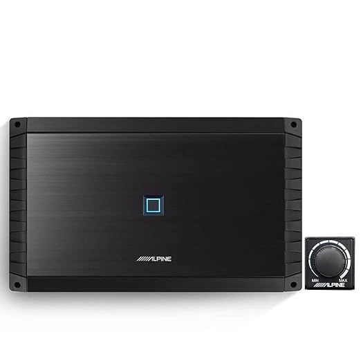 Alpine S2-A120M Amplifier + RUX-KNOB.2 + 2 S2-SB10V Enclosure + KTX-H12