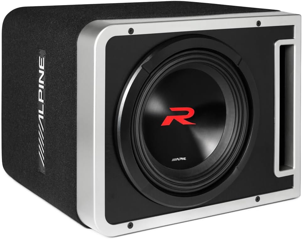 Alpine R2-SB10V Pre-Loaded R-Series 10-inch Subwoofer Enclosure
