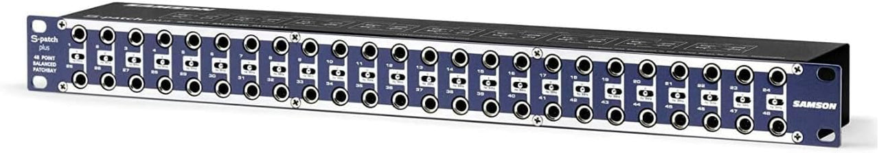 Samson SA-SPATCHPLUS 48-Point Balanced Patchbay