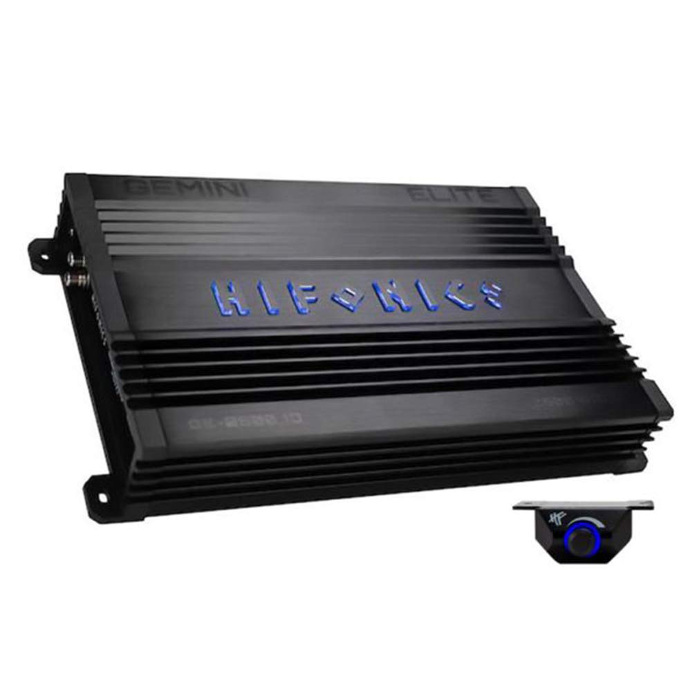 Hifonics GE2500.1D GEMINI ELITE 2500W Peak Car Audio Subwoofer Mono Amplifier