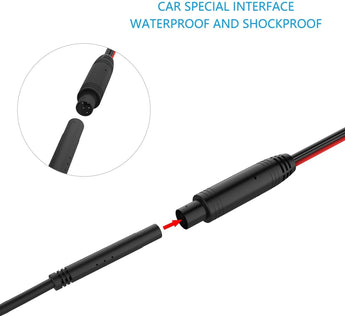 Car rear view camera installation diagram connecting backup camera for enhanced safety.