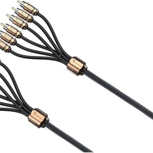 Diamond Audio HX66 6Ft Six Channel RCA Cable