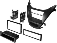 Thumbnail for Single/Double DIN Car dash Install Kit fit 2011-2013 Hyundai Elantra & Harness