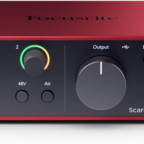 Focusrite SCARLETT SOLO 4th Gen 192kHz USB Audio Interface