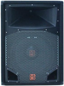 MR DJ COMS15 2-Way PA DJ Speaker 15" 2500 Watts 2" Titanium Driver