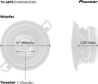 Thumbnail for PIONEER TS-A879 3-1/2