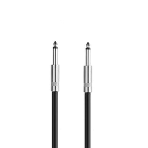 MR DJ CQQ25 25' Pro PA DJ Karaoke 1/4" Male to 1/4" Male Mono Audio Amp Patch Cords Speaker Wire PA Cable
