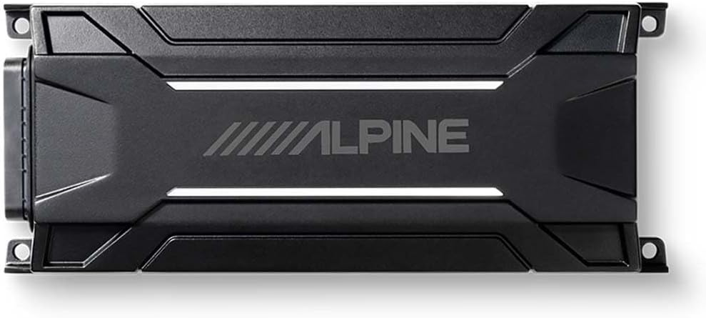 Alpine KTA-30MW Car Amplifier Mono 600W Weather Resistant Tough Power Pack Amp