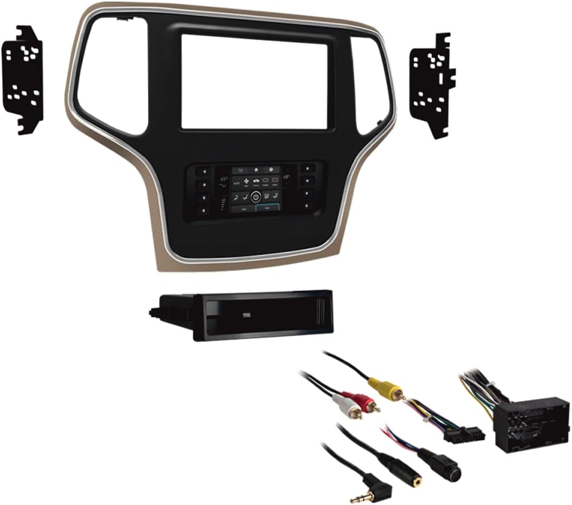 Metra 99-6536BZ Fit Jeep Grand Cherokee 2014-2021 Bronze Trim TurboTouch Kit