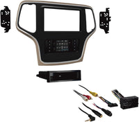 Thumbnail for Metra 99-6536BZ Fit Jeep Grand Cherokee 2014-2021 Bronze Trim TurboTouch Kit