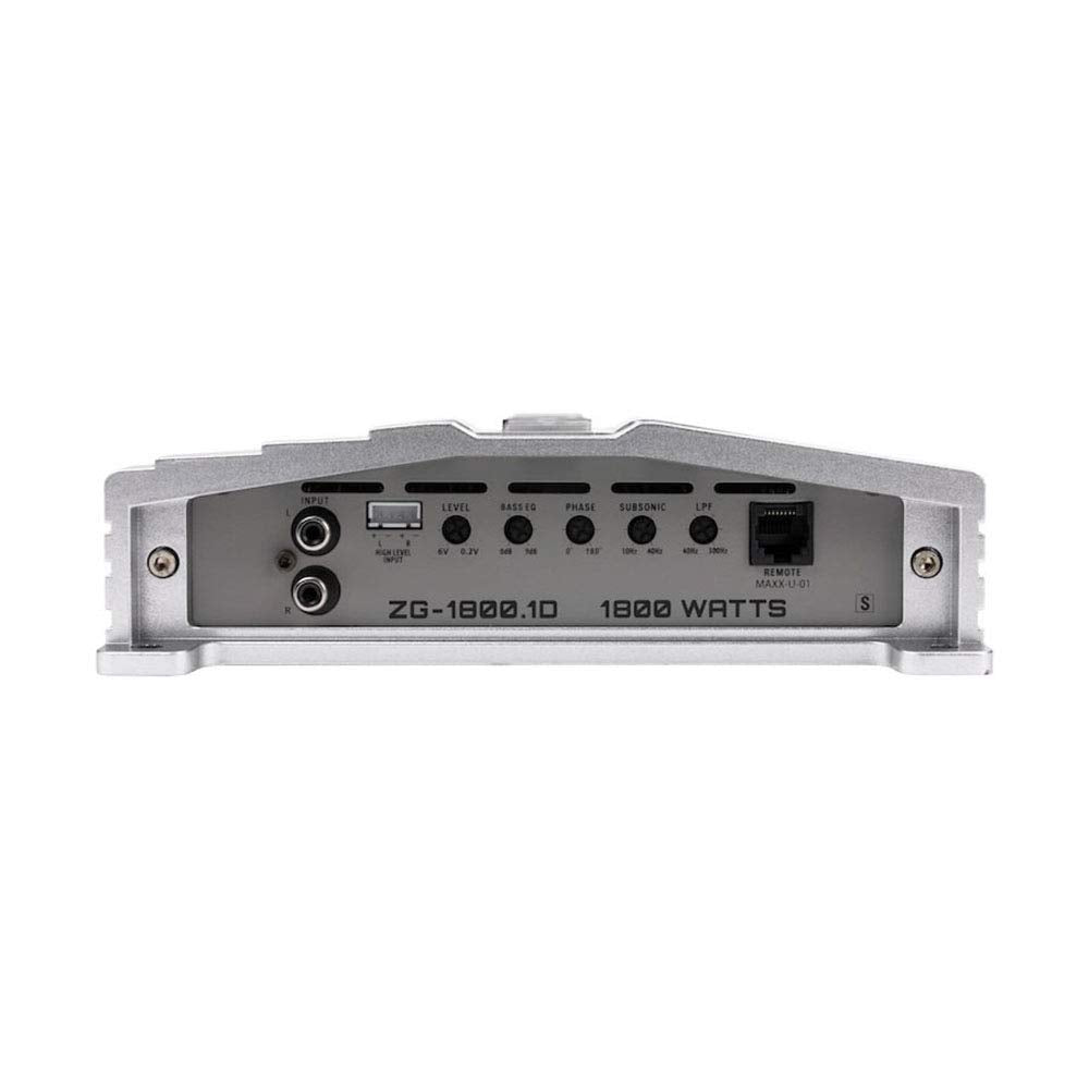 Hifonics ZG-1800.1D 1800W ZEUS Gamma Series Monoblock Subwoofer Amplifier