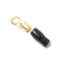 Thumbnail for Absolute GRT8-20 8 Gauge Crimp Ring Terminals Connectors 20-Pack (Red Black)