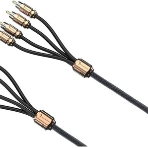 Diamond Audio HX43 3Ft Four Channel RCA Cable
