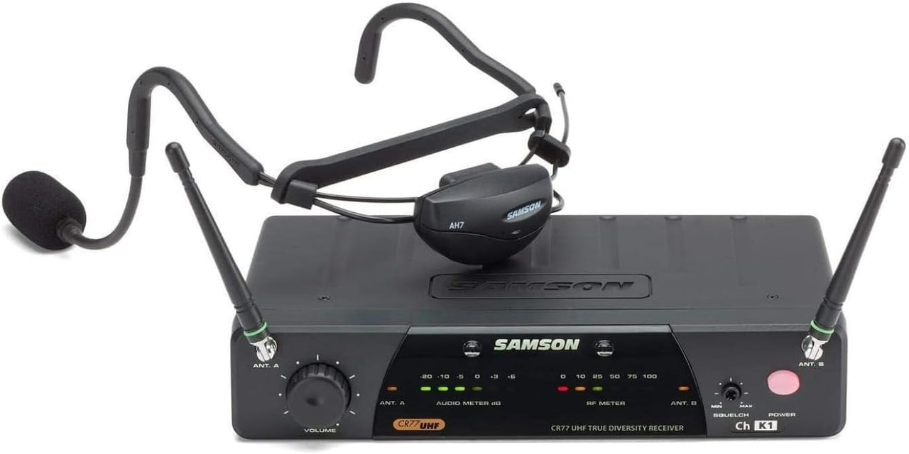 Samson SW7A7SQE-K5 AH7 Fitness Headset Wireless System